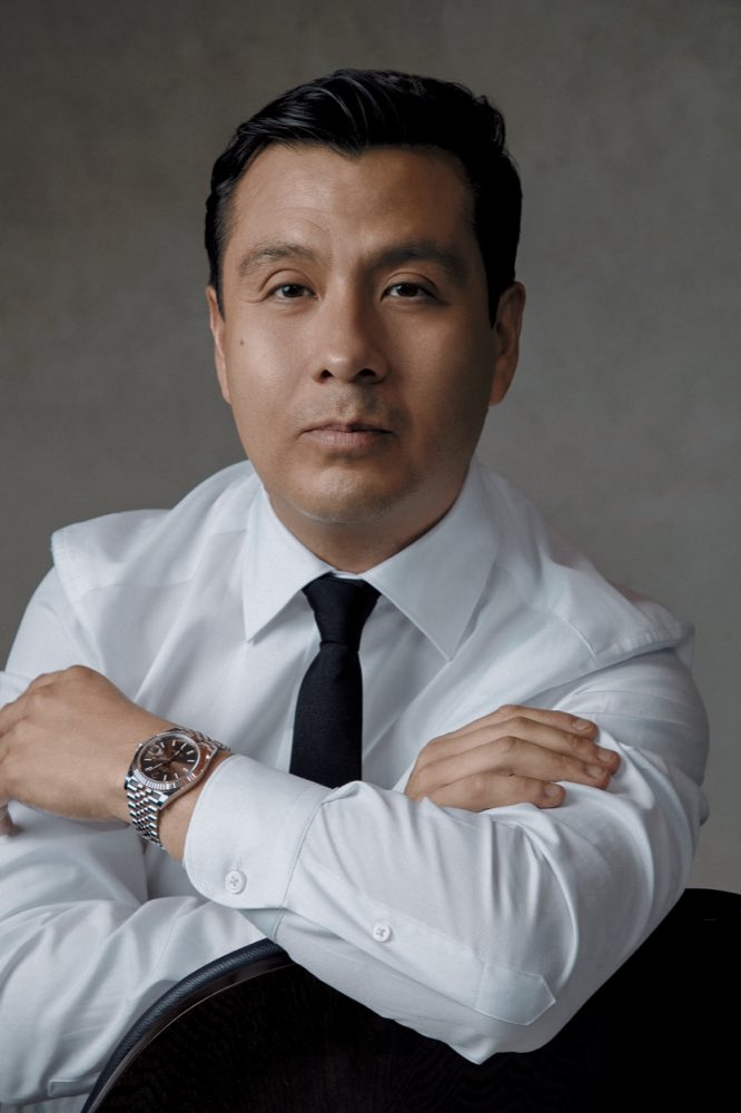 Retrato de estudio de Diego Plaza.